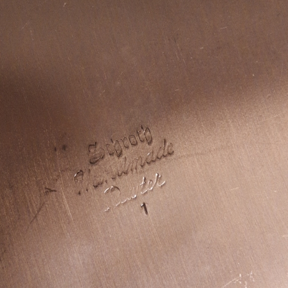 Pewter bowl set of two - Picture 6 of 6